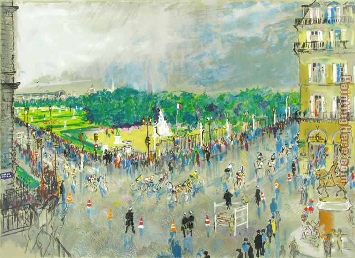 Leroy Neiman tour de france